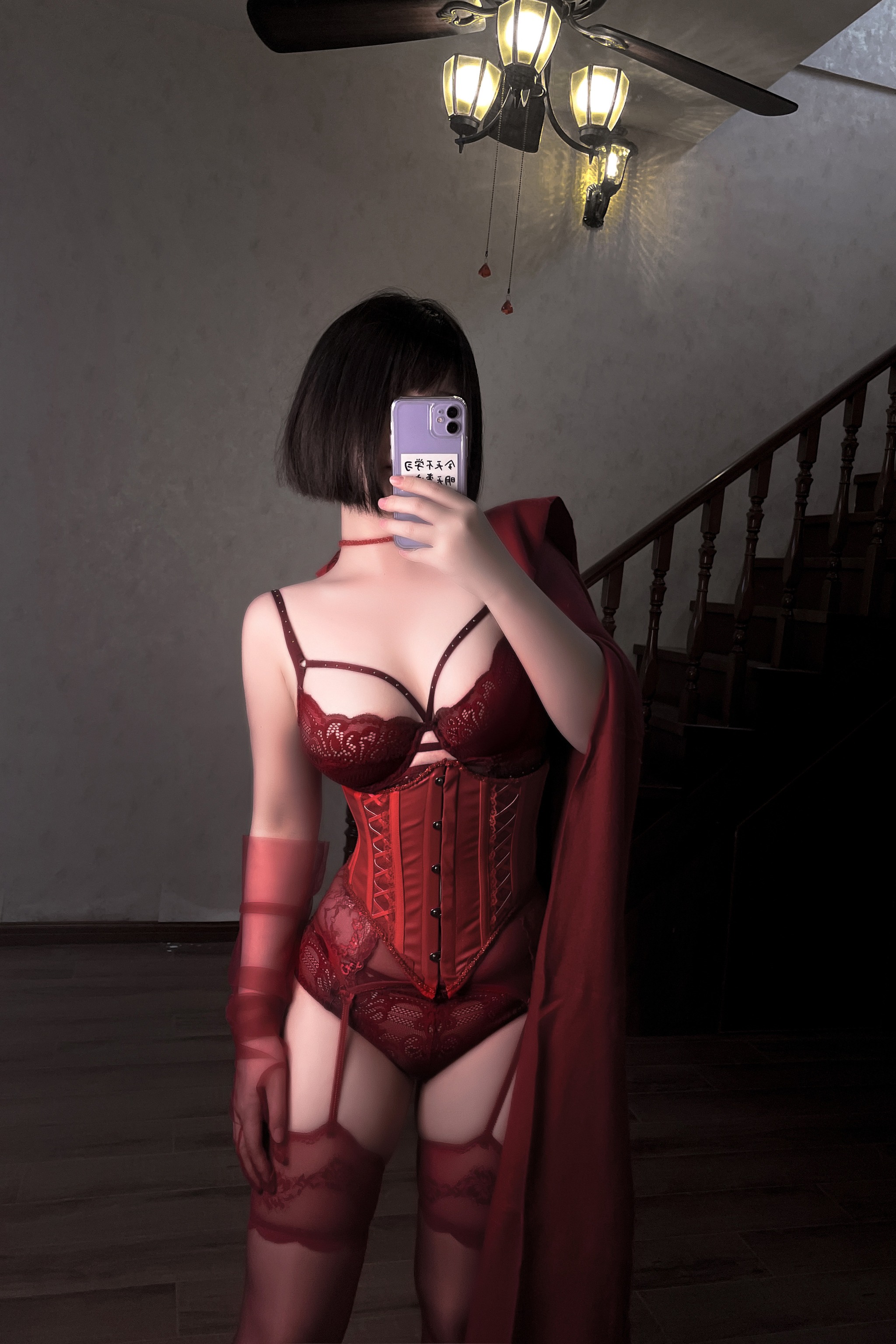 图片[1]-半半子 – NO.044  RED 赤红[57P]-XikXak